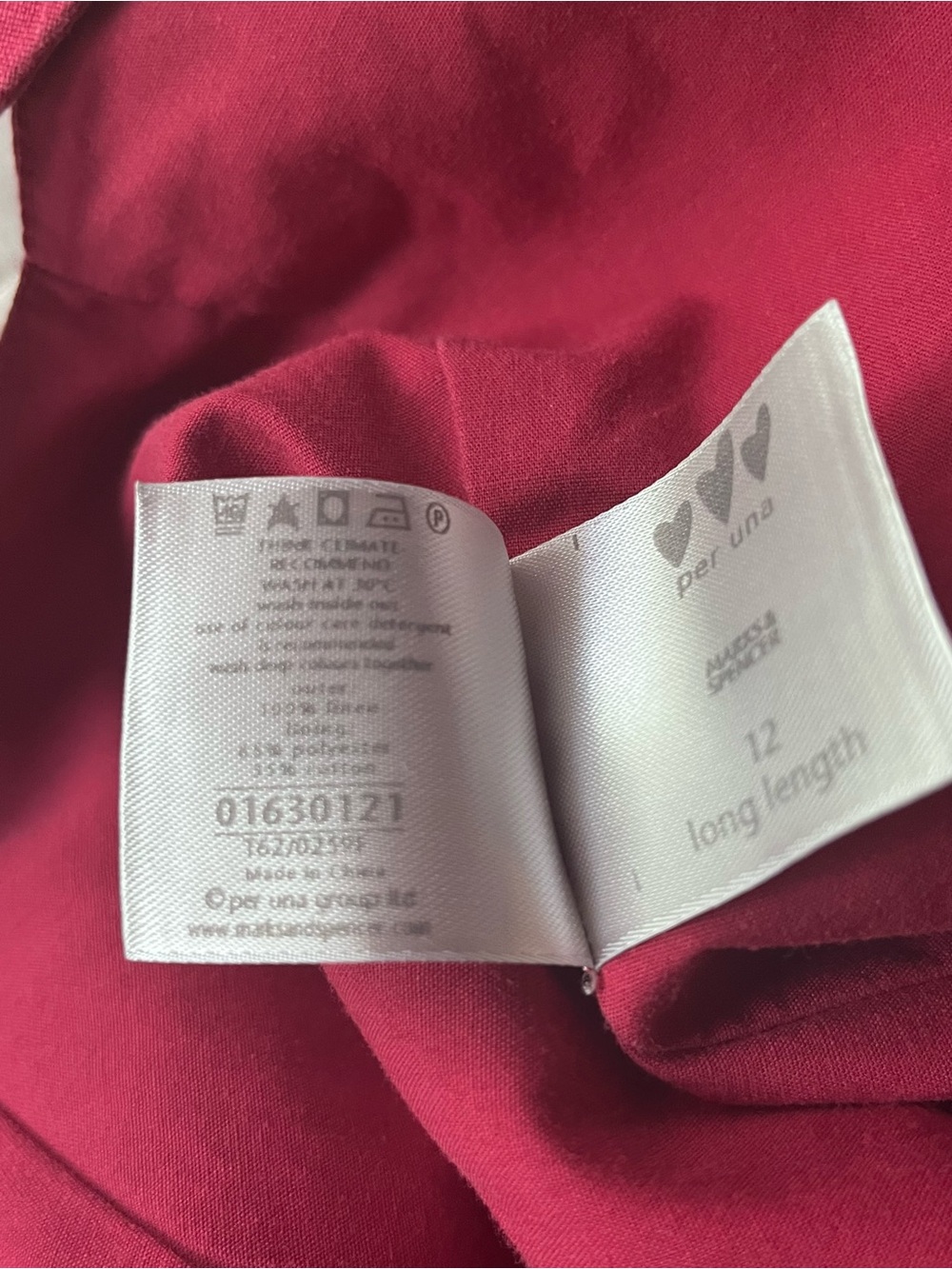 Per Una V-Neck Sleeveless Lined Linen Belted Maxi Dress - Size 12L - Picture 12 of 12